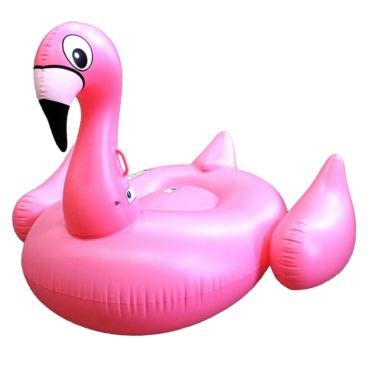 Best Sporting Schwimmtier Kinder Flamingo XXL 190x170x135cm I Schwimmtiere für den Pool I Wassertier