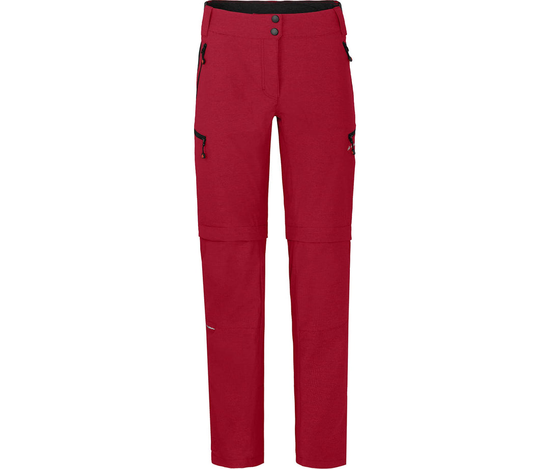 Bergson VALLI zip-off | Damen Radhose, robust elastisch - robust - elastisch - wasserabweisend - sch