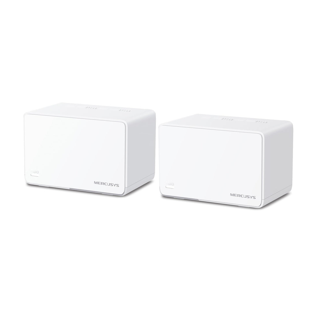 Mercusys Halo H3000X(2-Pack) WLAN-Router 6 Mesh, AX3000, Dualband, Reichweite bis zu 420 m², 3 x Gig