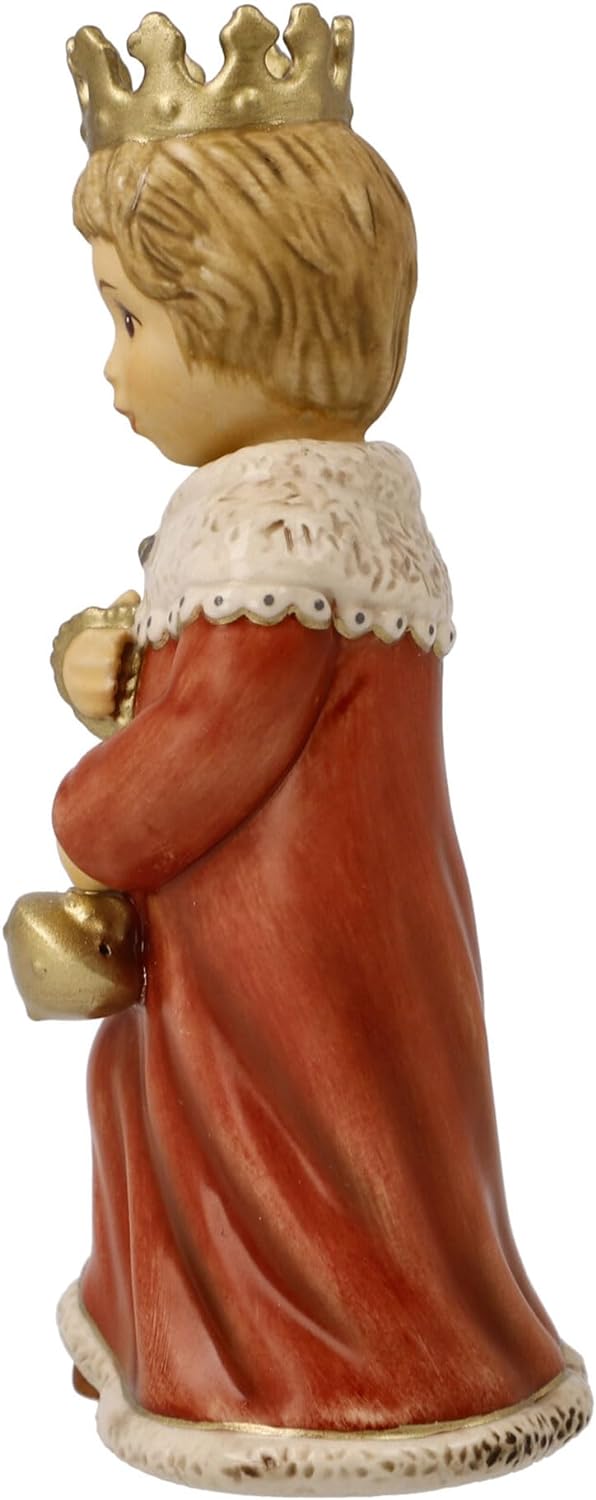 Goebel Figur Melchior aus Steingut gefertigt, Höhe 12cm, 41-661-06-1
