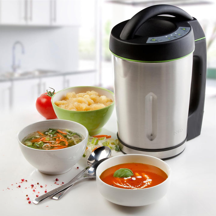 Domo DO498BL Suppenkocher, Rostfreies Metall, 1.6 liters,
