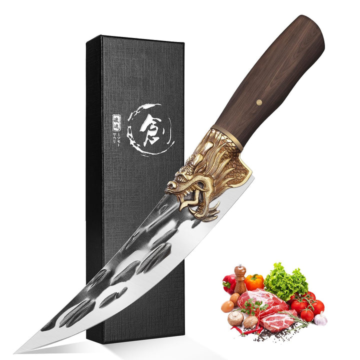 Purple Dragon kochmesser Hochwertiges Küchenmesser Geeignet zum Schneiden von Fleisch, und Gemüse Ch