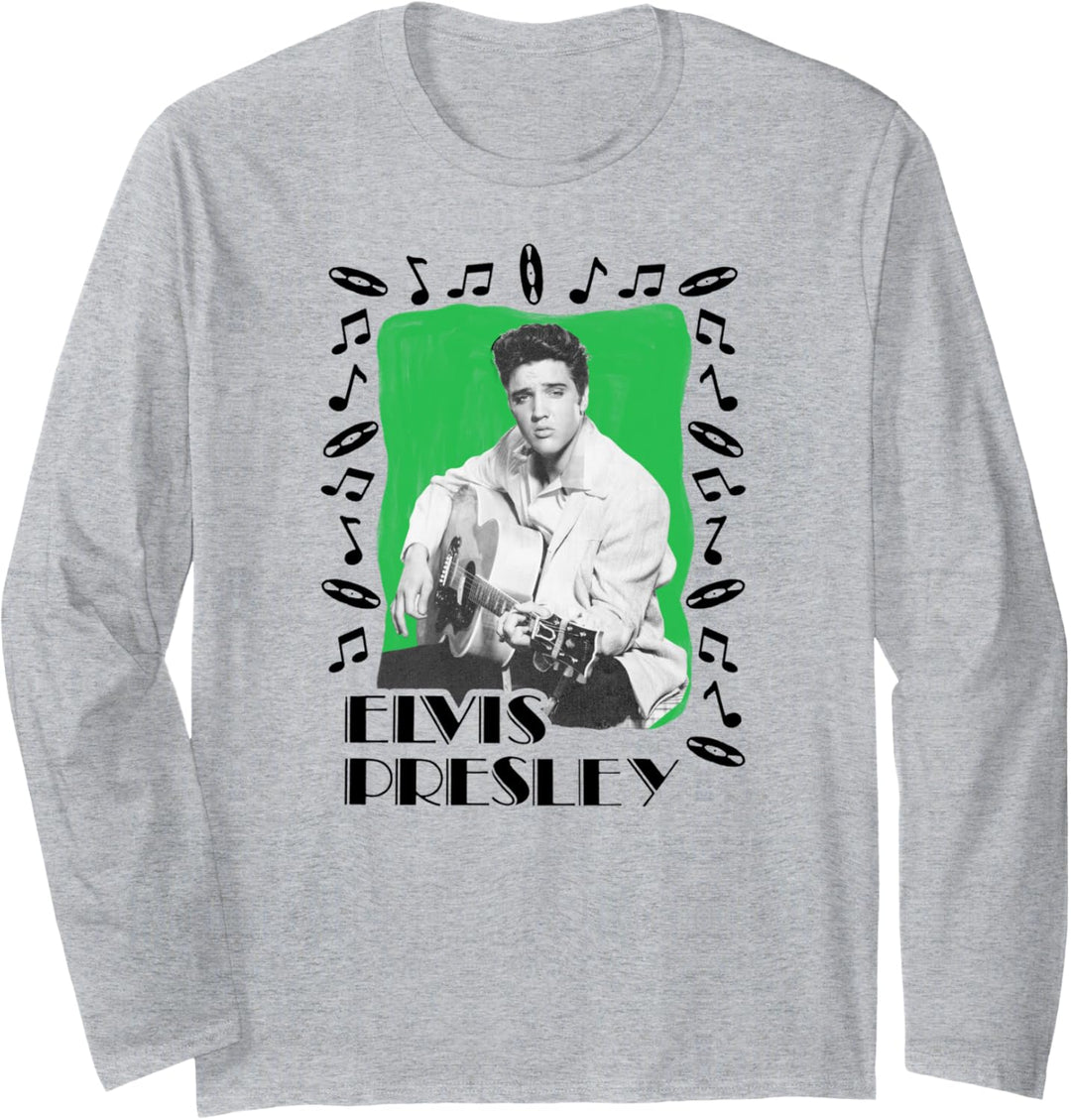 Elvis Presley Official Elvis Folk Langarmshirt