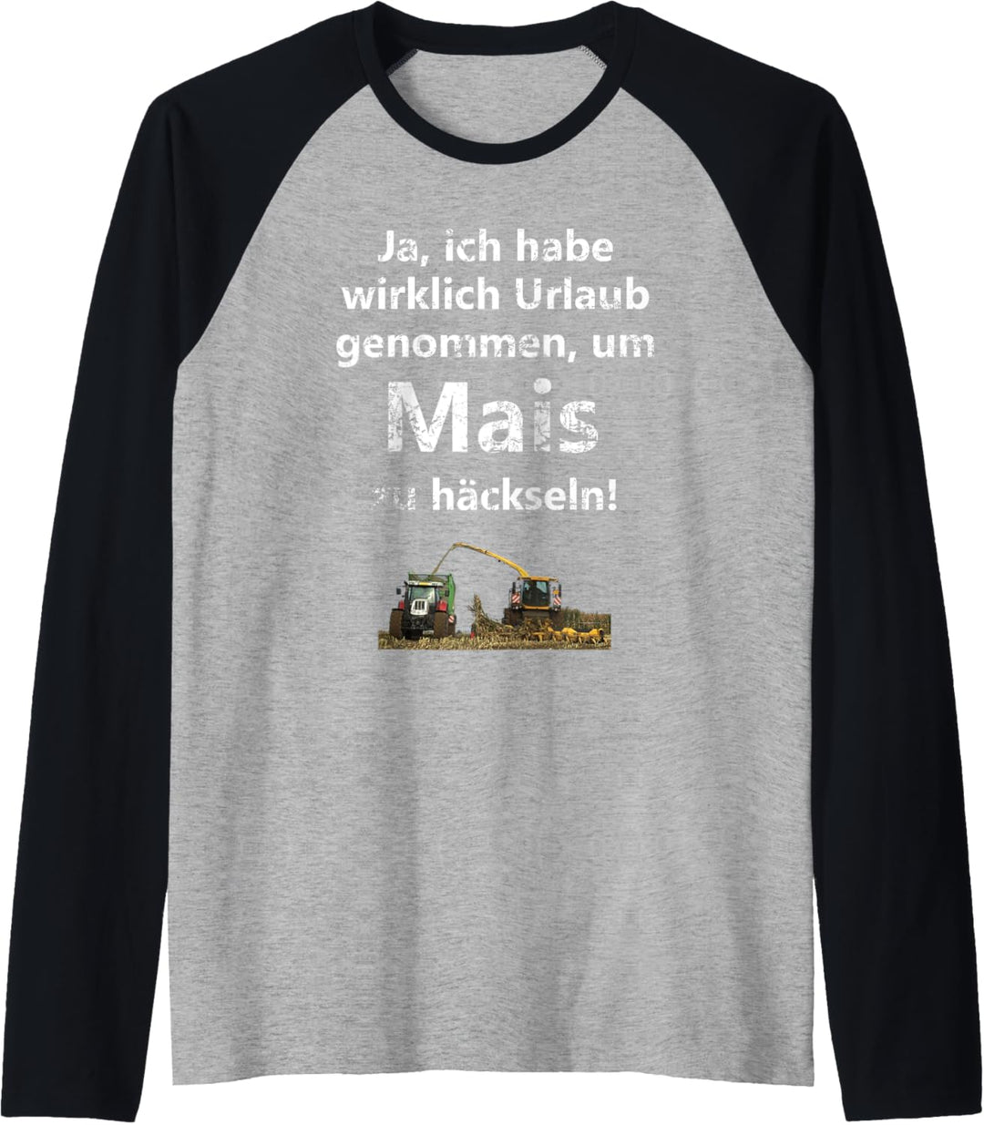 Mais häckseln Landwirt Bauer Häcksler Traktor Trecker Ernte Raglan