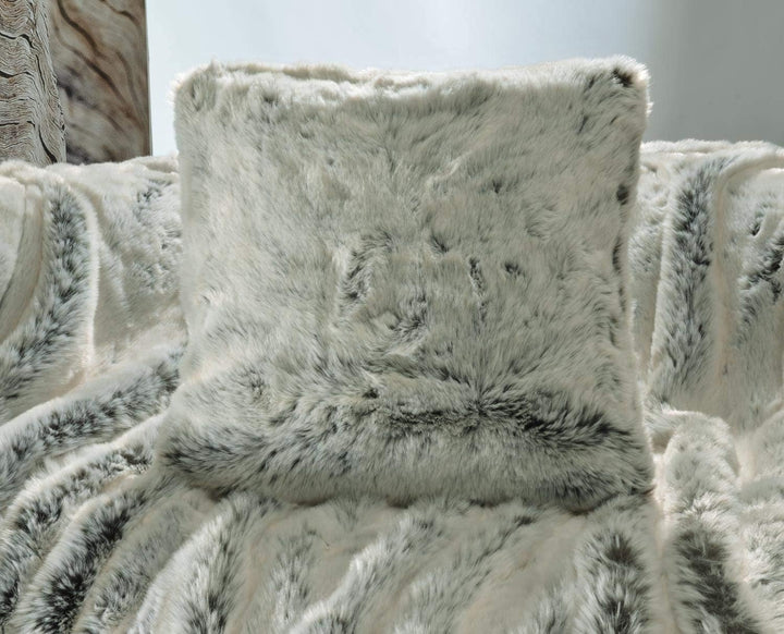 Wohnen &amp; Accessoires Edle Premium Felldecke aus Webpelz Chinchilla 240x260cm Felldecke 240x260cm, Fe