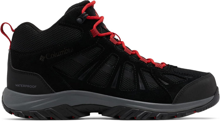 Columbia Herren First Generation Redmond Iii Mid WaterproofWanderschuh 43 EU Black Mountain Red, 43