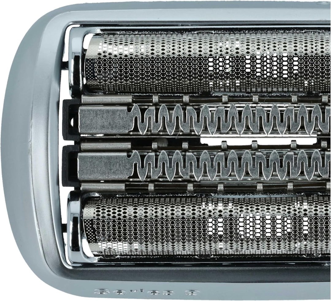 vhbw Ersatz-Scherkopf kompatibel mit Braun Series 9 Elektrorasierer, Silber