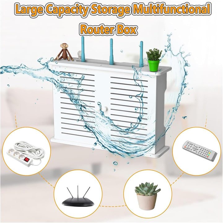 Wandbehang Router Verstecken Regal, Wand Router Aufbewahrungsbox, Router Box, Router Verstecken, Wan
