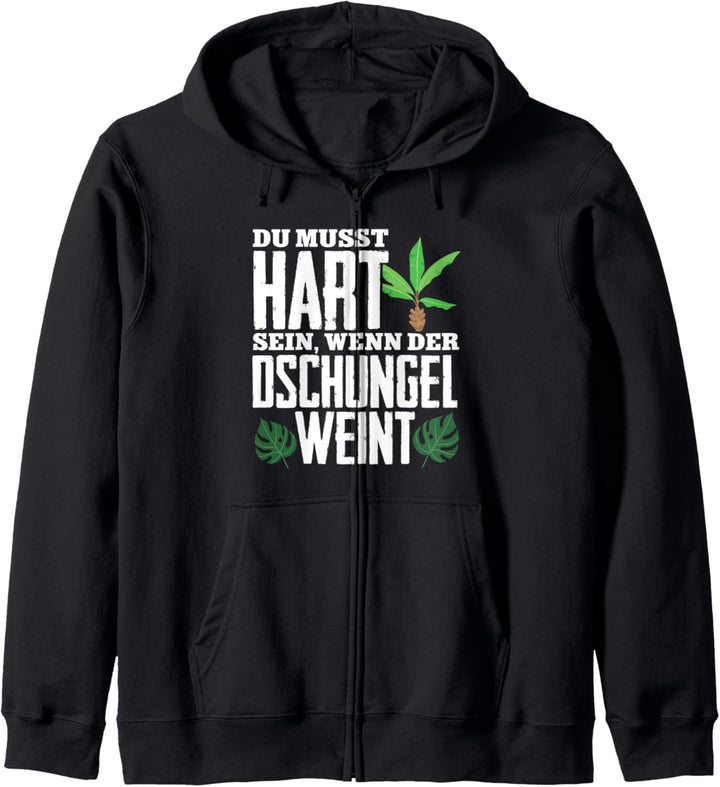 Du musst hart sein, wenn der Dschungel weint Panama 2022 Kapuzenjacke