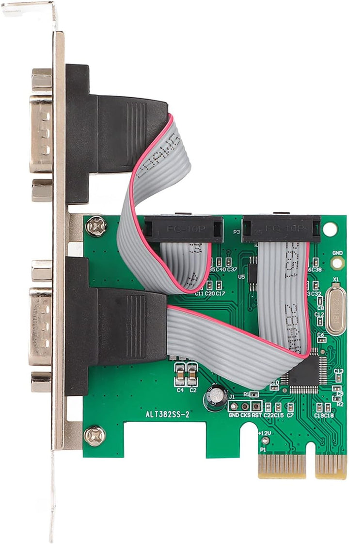 Bewinner PCI Express RS232 Karte Adapter, RS 232 Serial Port Controller, COM Port Erweiterung PCI-E