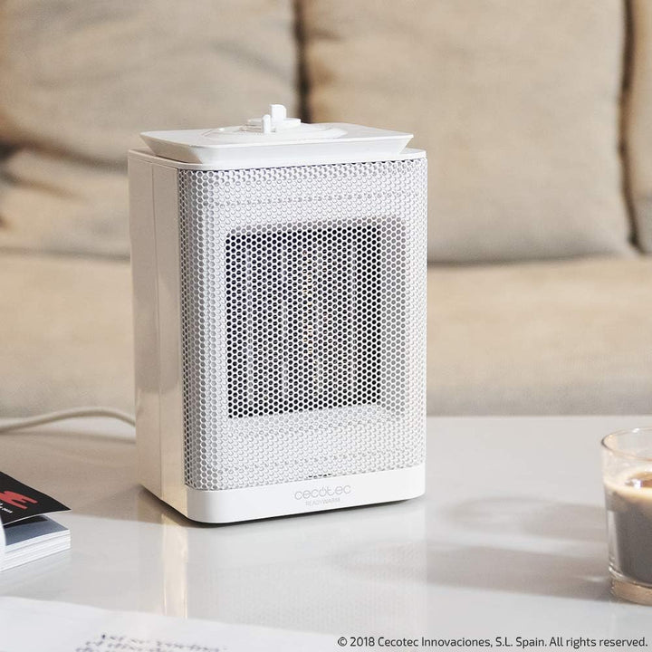 Cecotec Keramikheizung Ready Warm 6000 Ceramic. 1500 W, 3 Modi, einstellbarer Thermostat, Kippsensor