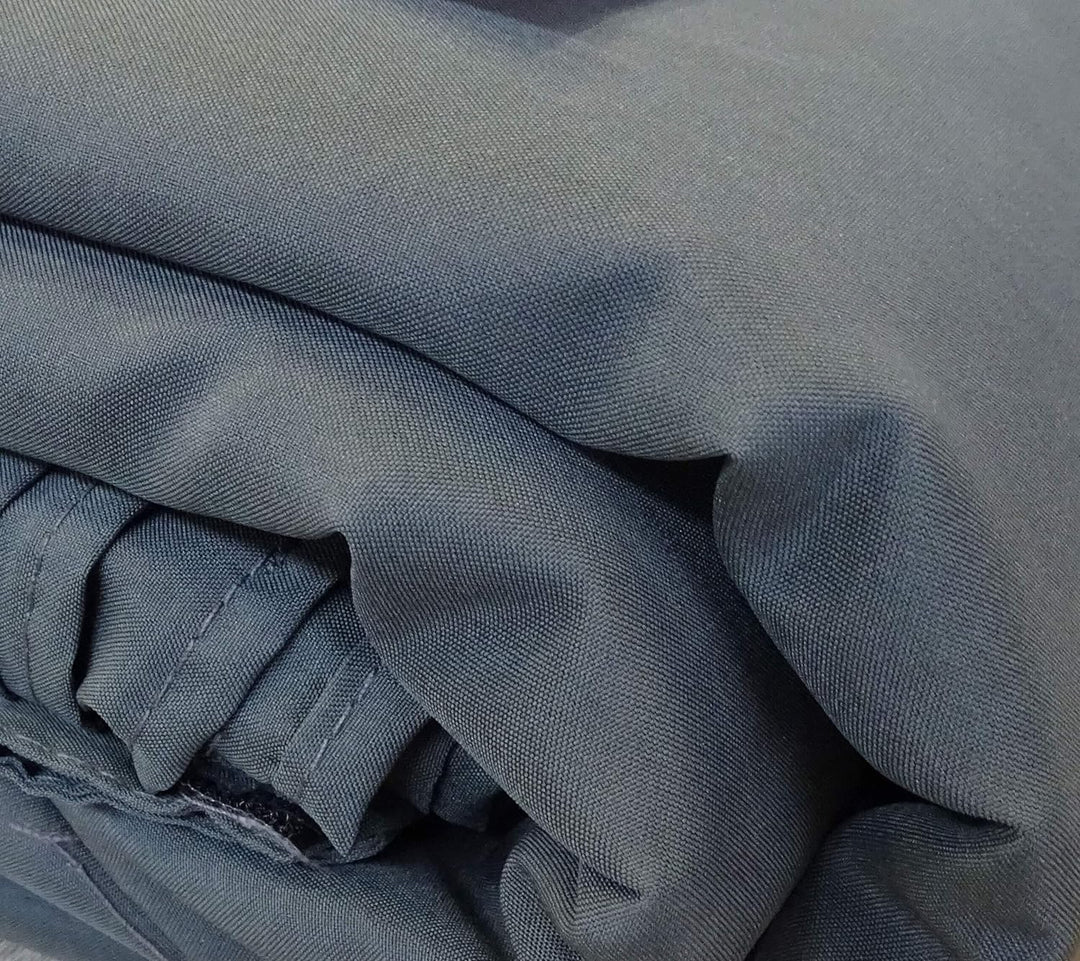 QUICK STAR 2 Seitenteile mit RV 250x192cm für Pavillon Nizza 3x3m Seitenwand Grau RAL 7012