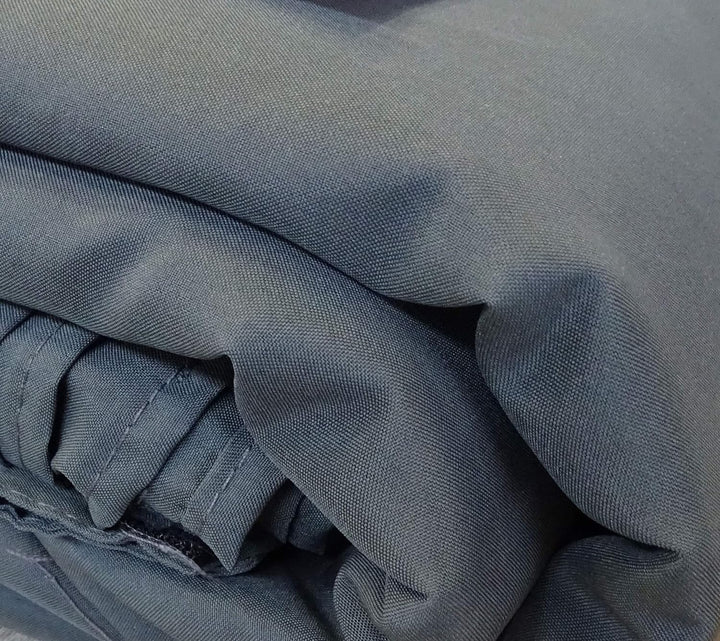 QUICK STAR 2 Seitenteile mit RV 250x192cm für Pavillon Nizza 3x3m Seitenwand Grau RAL 7012