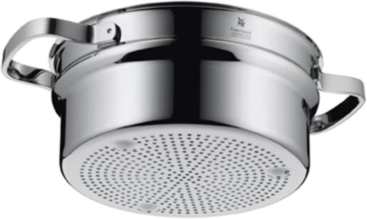 WMF Function 4 Gemüse-/ Kartoffeldämpfer 20 cm, Dampfgarer Einsatz für Topf, Cromargan Edelstahl, sp