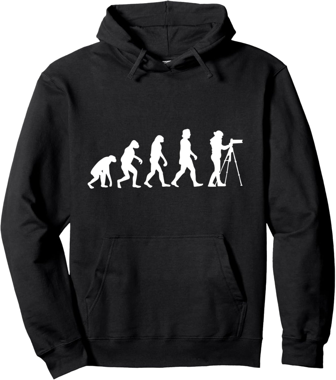 Evolution von Cameraman Filmemacher, der Video-Direktor film Pullover Hoodie