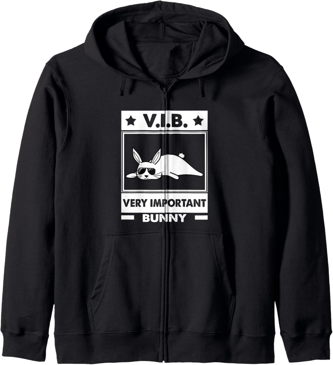 V.I.B. Sehr wichtig Bunny Cool Rabbit Kapuzenjacke