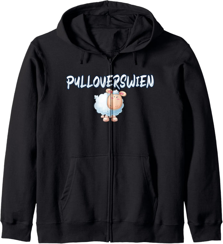 Pulloverswien Norddeutschland Ostfriesisch Schaf Kapuzenjacke
