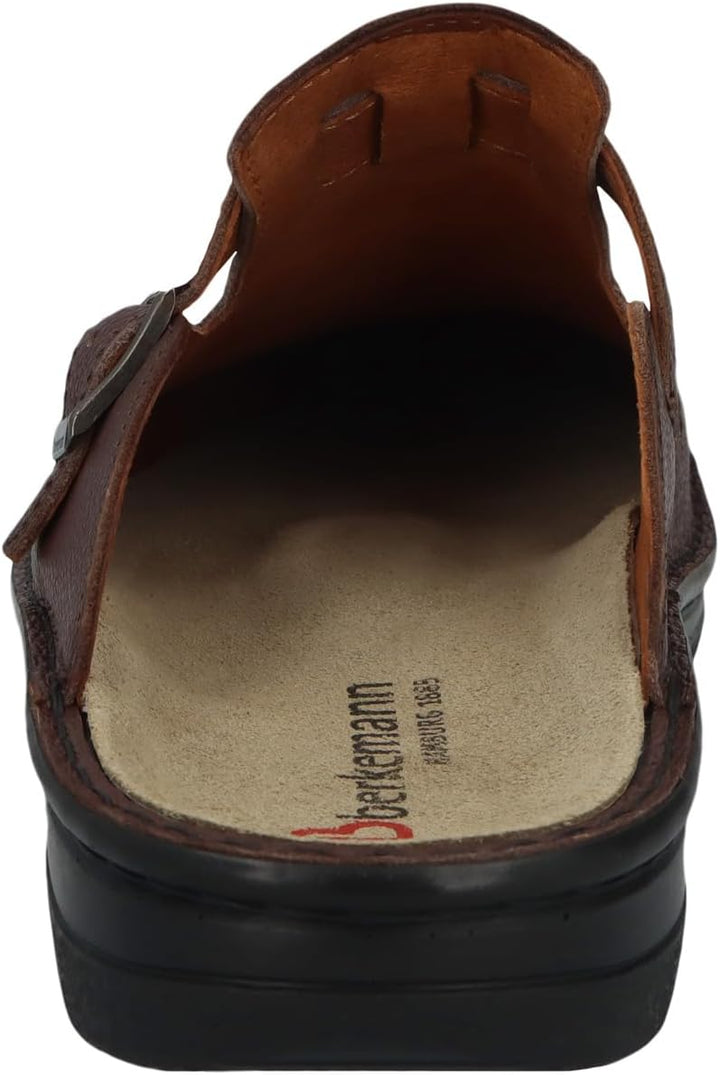 Berkemann Herren Max-Plus Hausschuh 41.5 EU Mokkabraun, 41.5 EU Mokkabraun