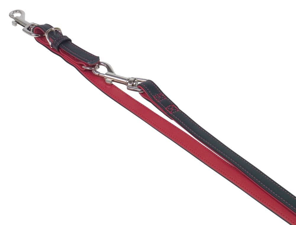Nobby Führleine PACIFIC, rot 2 m, 14 mm, 1 Stück rot Breite 14 mm, rot Breite 14 mm