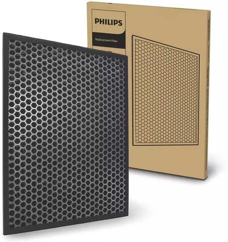 Philips Domestic Appliances FY1413/30 Aktivkohlefilter für Luftreiniger series 1000, Schwarz