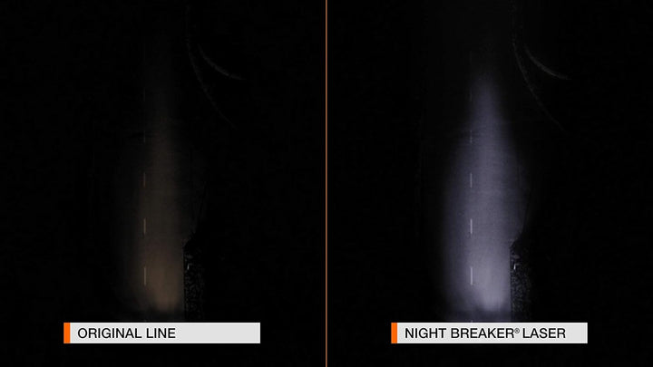 OSRAM NIGHT BREAKER LASER H4, +150% mehr Helligkeit, Halogen-Scheinwerferlampe, 64193NL-HCB, 12V PKW