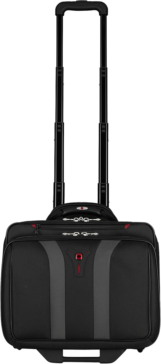 WENGER Granada Laptop Trolley für Notebook bis 15,6 Zoll, mit Organizer, 24 l, Damen Herren, Büro Bu