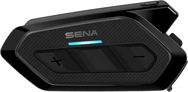 Sena Spider RT1 Flaches Mesh Kommunikationssystem für Motorräder, Einzelpackung, Schwarz Einzelpacku