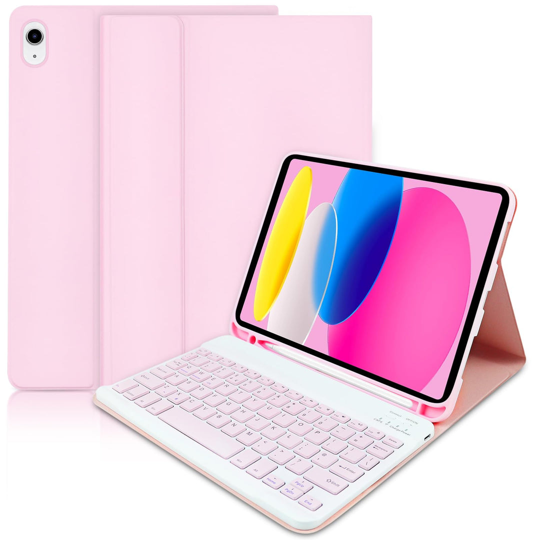 Lupxiu Tastaturhülle für iPad 10. Generation 10,9 Zoll 2022 / (A16) 11. Generation 11 Zoll 2025, abn