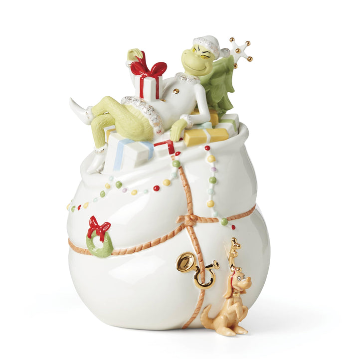 Lenox Grinchie Gifts Keksdose, 5.07, Grün, Keksdose
