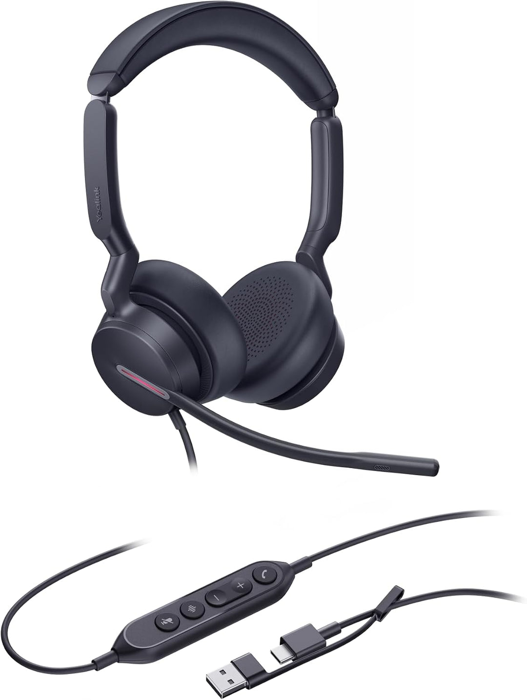 Yealink Headset UH46 Dual UC USB-C/A UH46 Dual UC USB C/A, UH46 Dual UC USB C/A