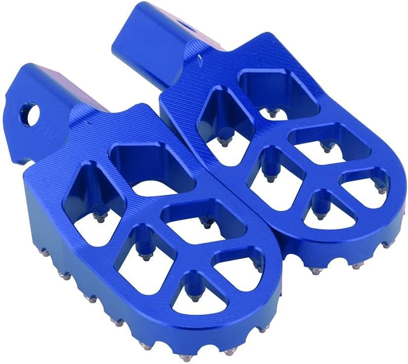 JFG RACING Dirt Bike Fussrasten,Motorrad Fussrasten Breite Fussrasten CNC Aluminiumlegierung für Sur