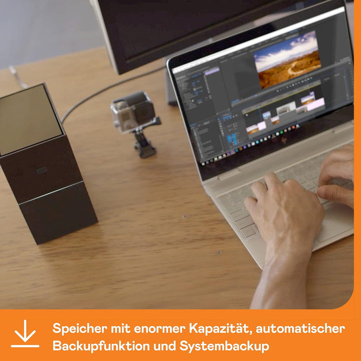 WD My Book Duo 28 TB RAID Desktop-Speicher (Passwortschutz, Sicherungssoftware, Hardwareverschlüssel