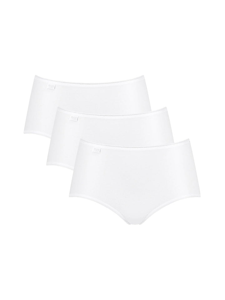 Sloggi Damen Slip (3er Pack) 38 6x Weiss (White 03), 38 6x Weiss (White 03)