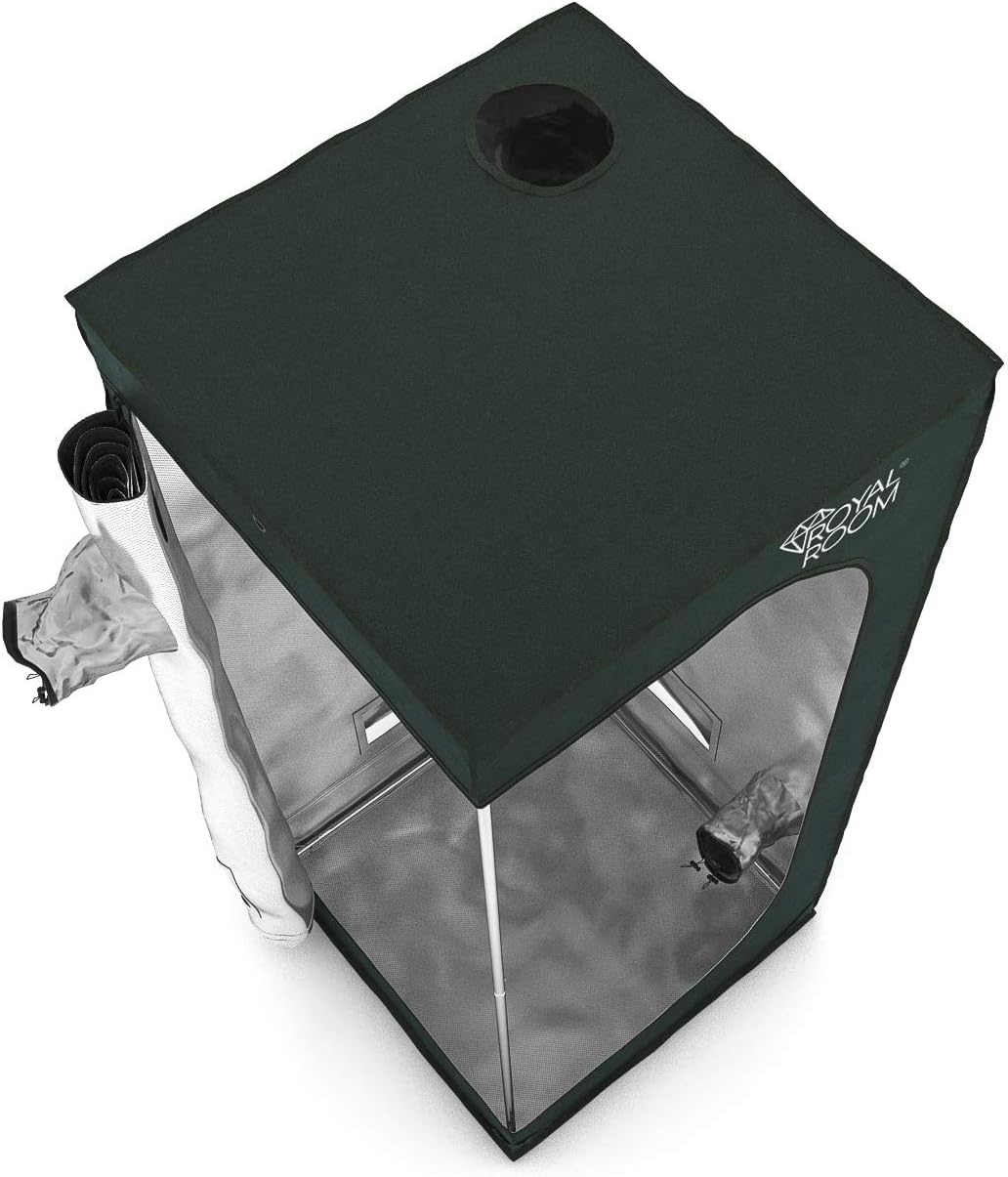 RoyalRoom Growbox C80 80x80x180cm Growzelt Gewächshaus