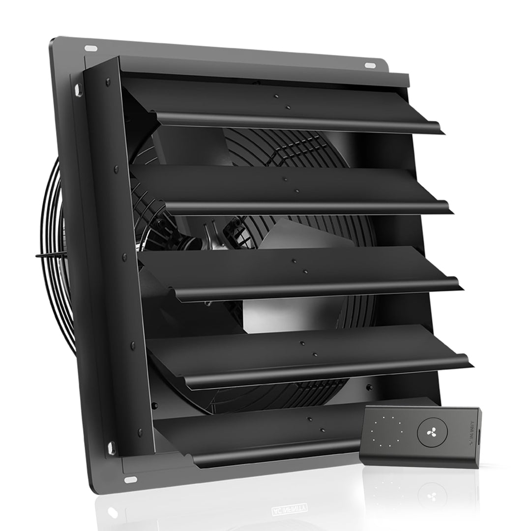 AC Infinity AIRLIFT S20, 500mm-Abluftventilator mit 10-stufigem Drehzahlregler, EC-Motor Wandmontage