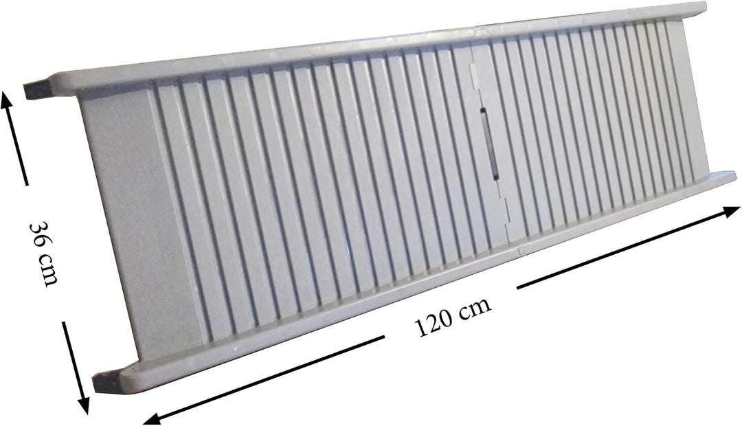 Hunderampe klappbar, Einstiegshilfe für Kofferraum Haustiertreppe - bis 25 kg