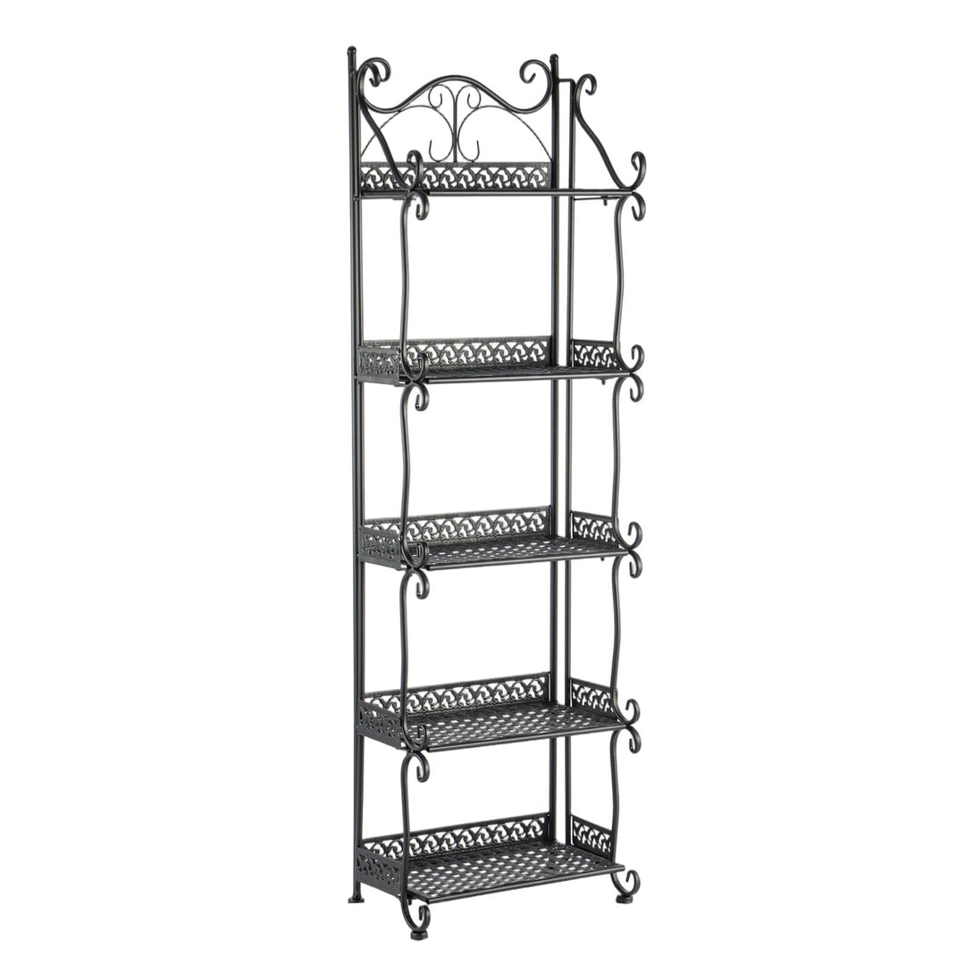 Pflanzenregal Metall klappbar Blumenständer für Innen &amp; Aussen | Elegantes Design, 3- oder 5-stufig,