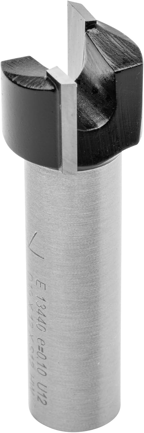 ENT 13440 Planfräser HW, Schaft (S) 12 mm, Durchmesser (D) 19 mm, NL 12 mm, SL 40 mm, GL 52 mm SL=19