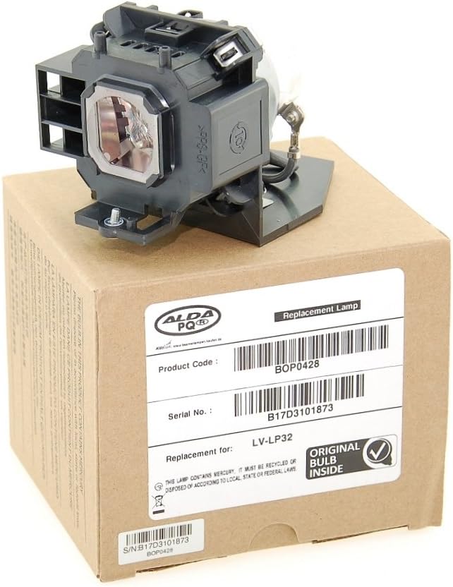 Alda PQ Professionell, Beamerlampe kompatibel mit NP15LP, 60003121 für NEC M230X, M230XG, M260W, M26
