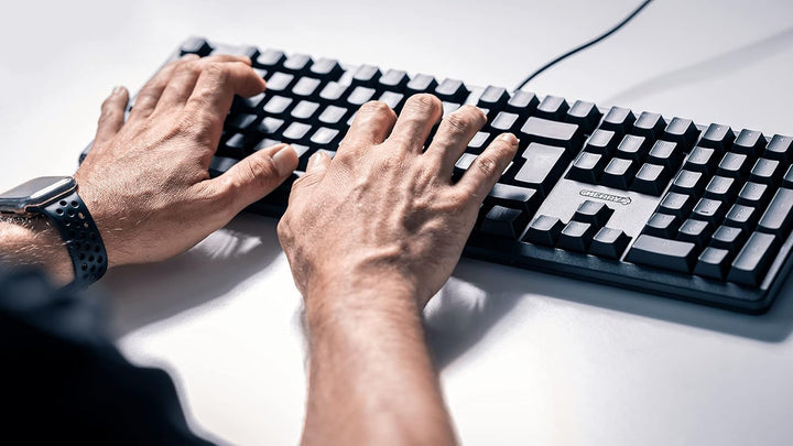 CHERRY G80-3000N RGB, mechanische Gaming-Tastatur mit RGB-Beleuchtung, Französisches Layout (AZERTY)