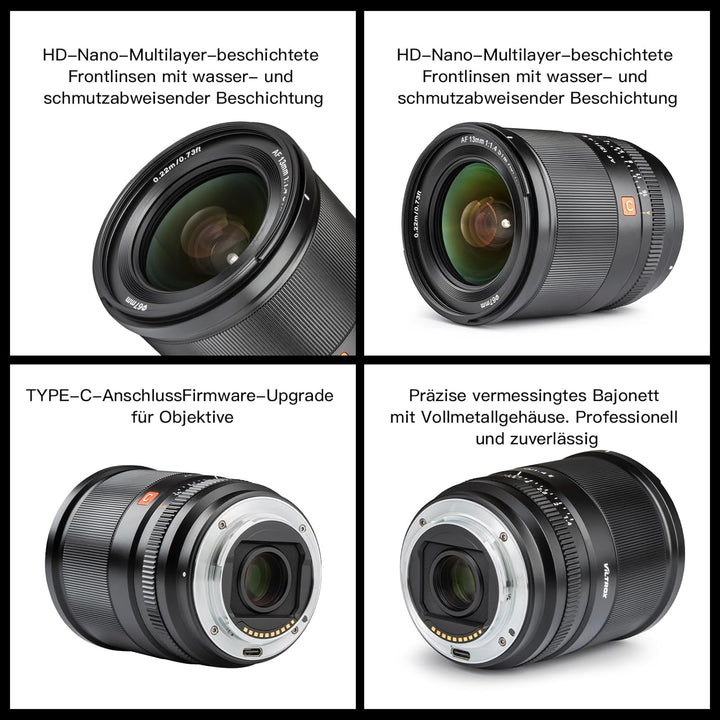 VILTROX 13mm F1.4 APS-C Superweitwinkel Autofokus Objektive für Nikon Z Mount Kamera Objektive Stand