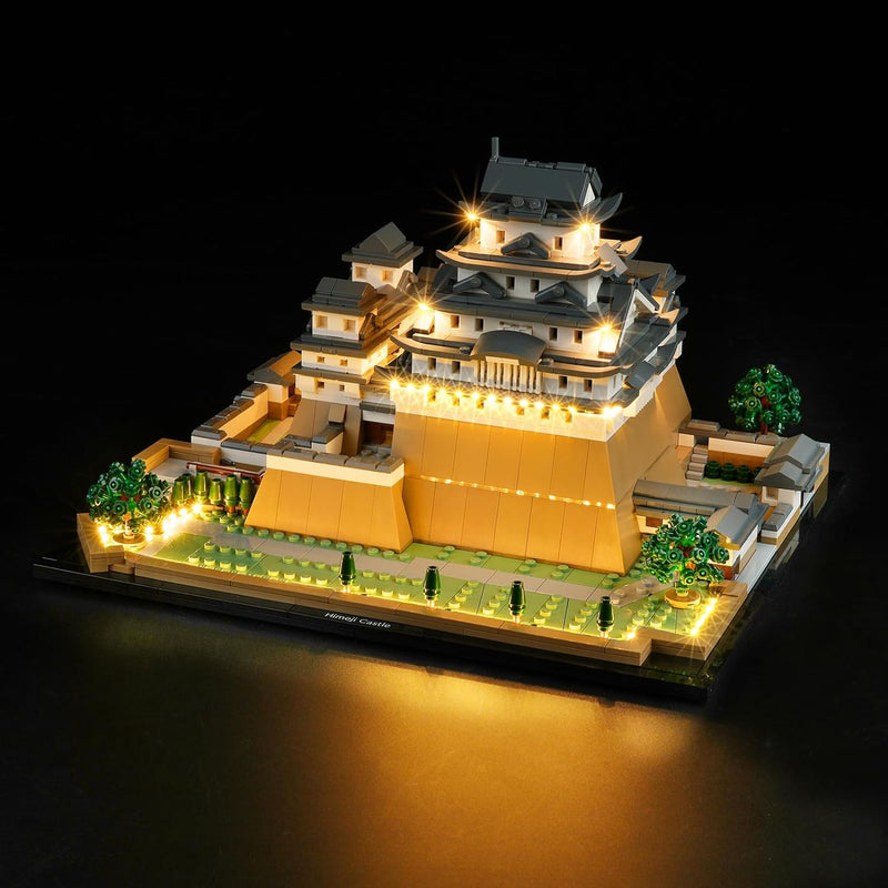 cooldac Led Licht Kit für Lego 21060 Architecture Burg Himeji, Kreative Dekorlichter Set Kompatibel