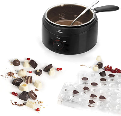 Lacor BAIN Marie Topf FÜR Schokolade 50W, Schwarz