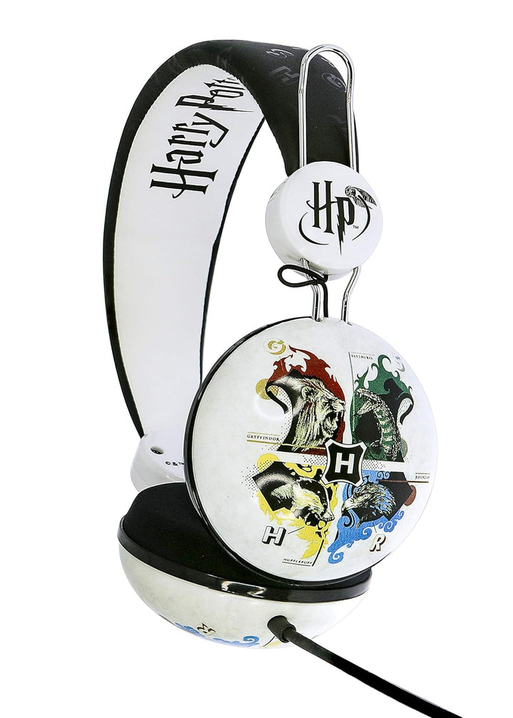 OTL Technologies Harry Potter Hogwarts Crest Tween Dome Kopfhörer, mit Kabel, für Kinder (offizielle