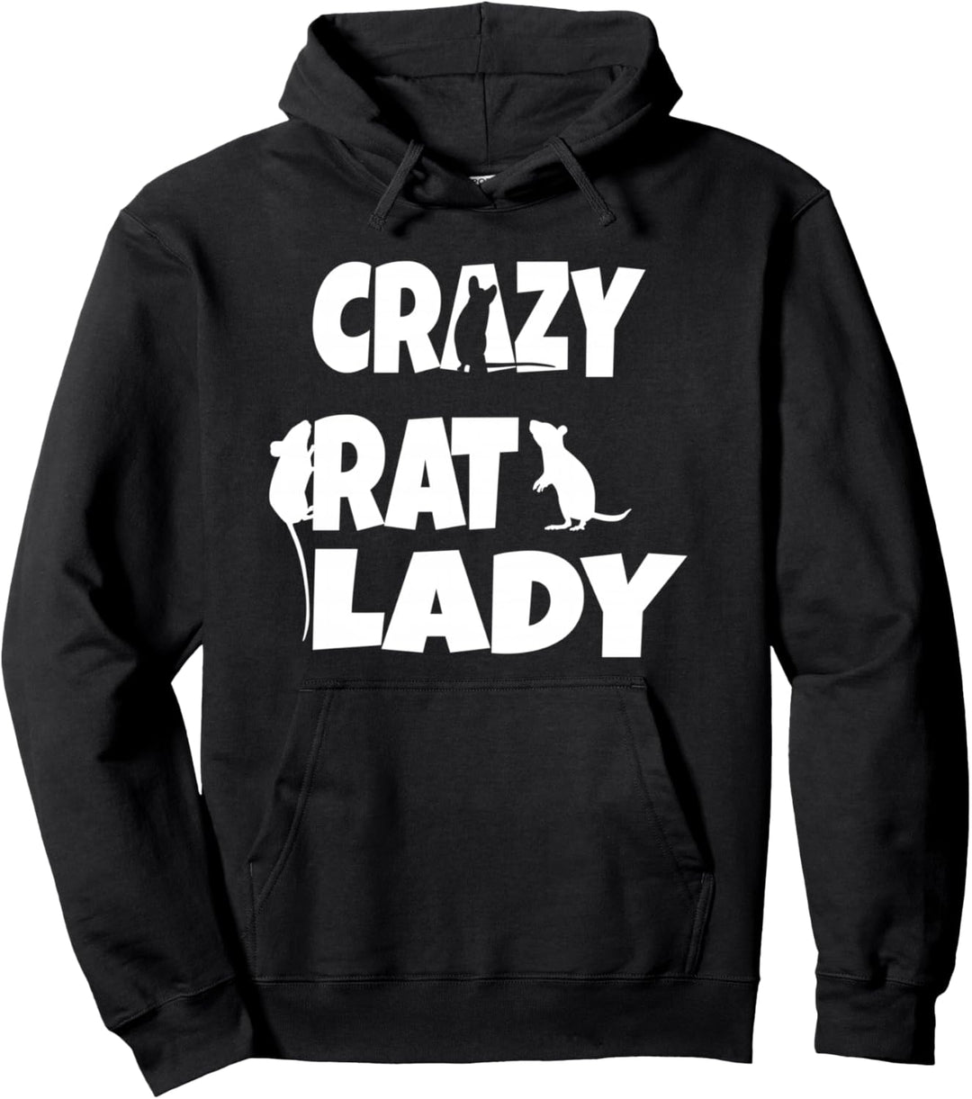 Ratten Ratten Lustige Hausratte Pullover Hoodie