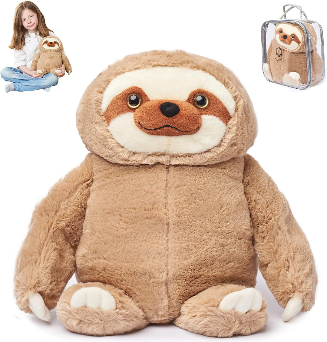 ODOXIA Faultier als Weighted Stuffed Animal 1.4 kg | Das Gewichtskuscheltier für Kinder und Erwachse