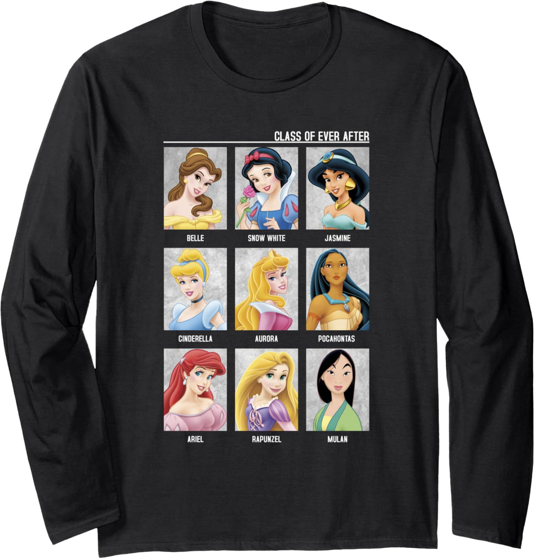 Disney Princesses Class of Ever After Color Langarmshirt