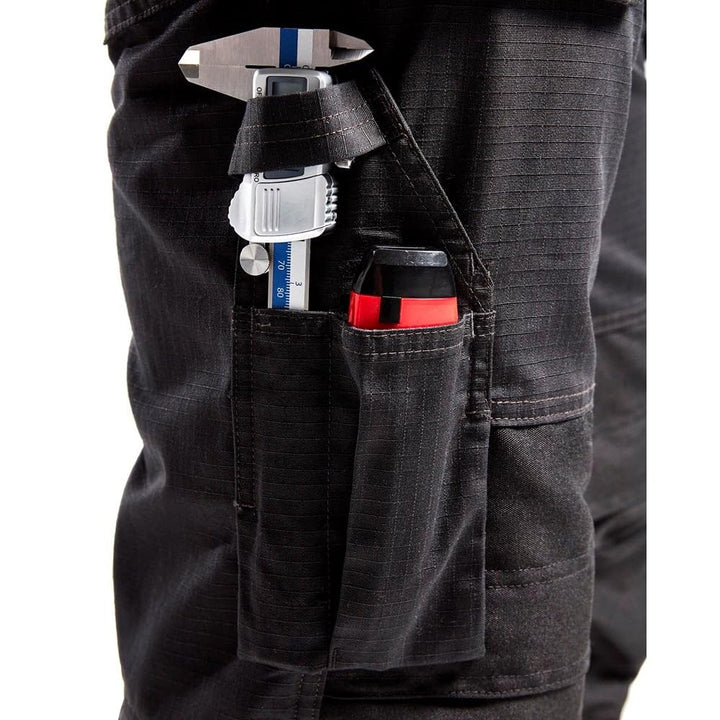 Blakläder 149613309998C50 Service Bundhose mit Nageltaschen Grösse in Schwarz/Dunkelgrau, C50 50 Bla
