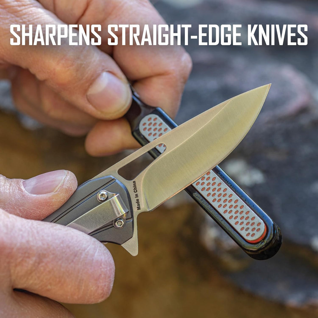 Smith's 50047 Edge Stick Messerschärfer Outdoor, schwarz