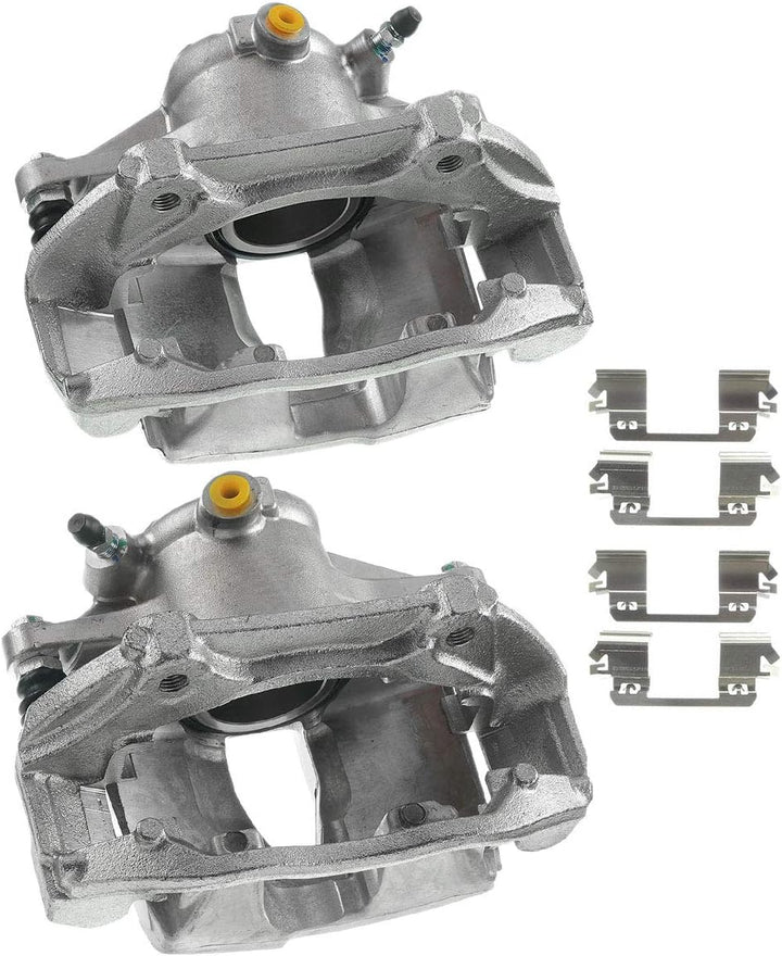 Frankberg 2x Bremssattel Bremszange Vorne Links Rechts Kompatibel mit E-Klasse W211 1.8L-3.5L 2002-2